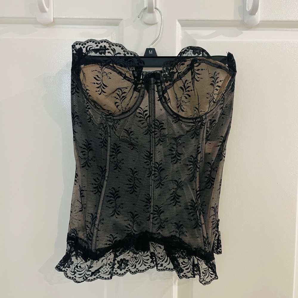 Vintage Lady Marlene Lace Corset